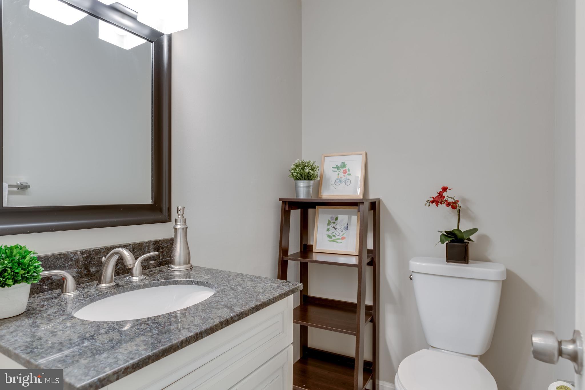 333 Silver Ridge Drive Sterling, VA 20164 - Photo 37 of 51 Powder Room Off Family Room w/ Rough-in for Full B