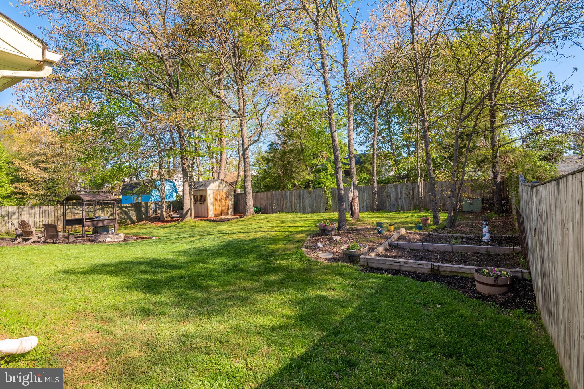 333 Silver Ridge Drive Sterling, VA 20164 - Photo 47 of 51 Fenced Rear Yard w/ Gardens, Ample Side Yard