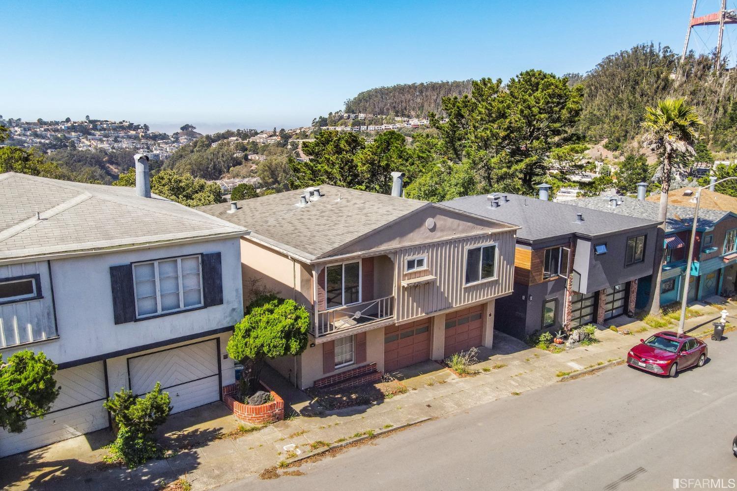 39 Gladeview Way San Francisco, CA 94131 - Photo 1 of 2 an aerial view of a house