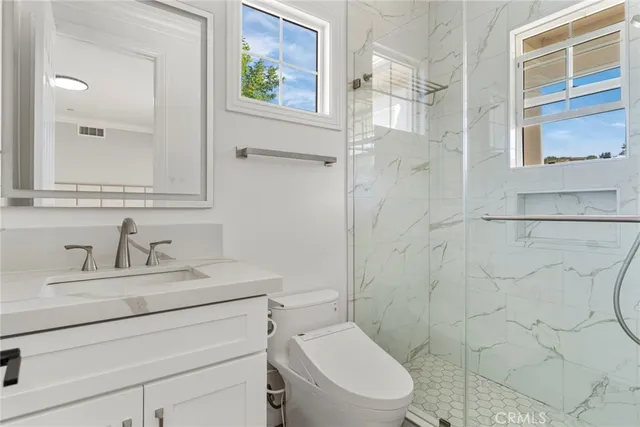 a view of balcony with furniture