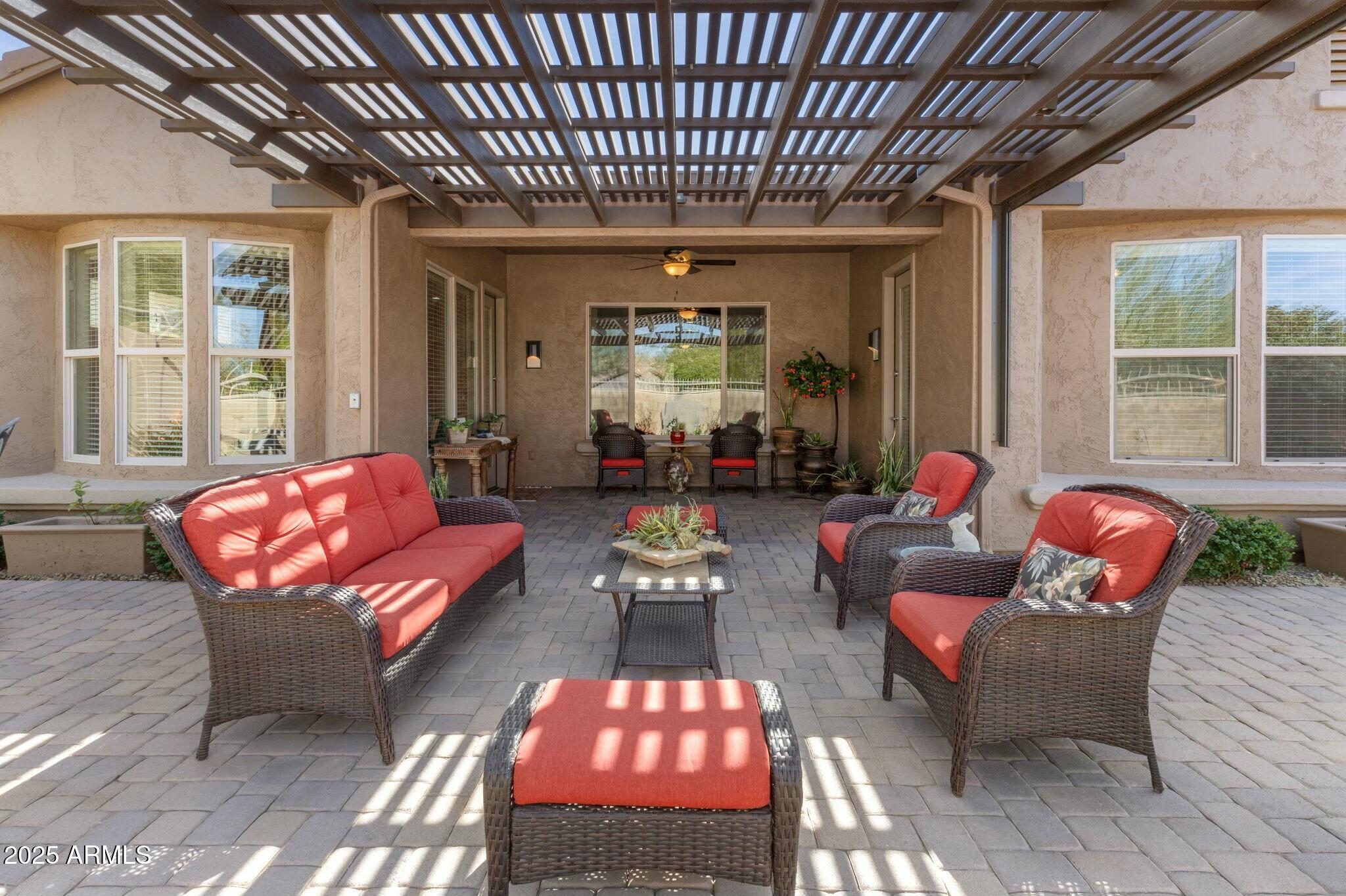 2022 West Steed Ridge Phoenix, AZ 85085 - Photo 49 of 85 a outdoor living space with furniture