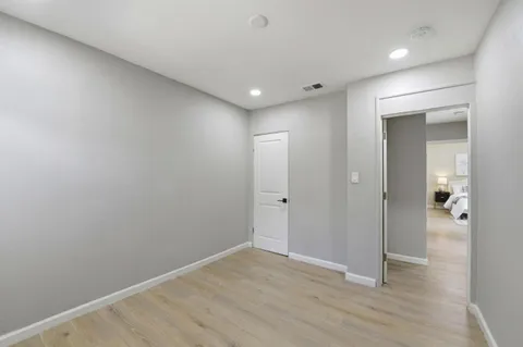 wooden floor in an empty room