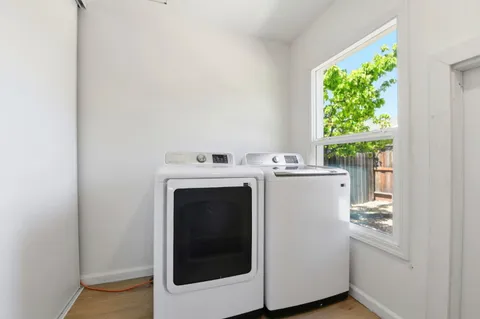 a outdoor view with a sitting space