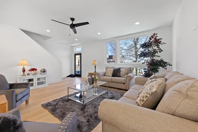 a living room with furniture or window and a rug