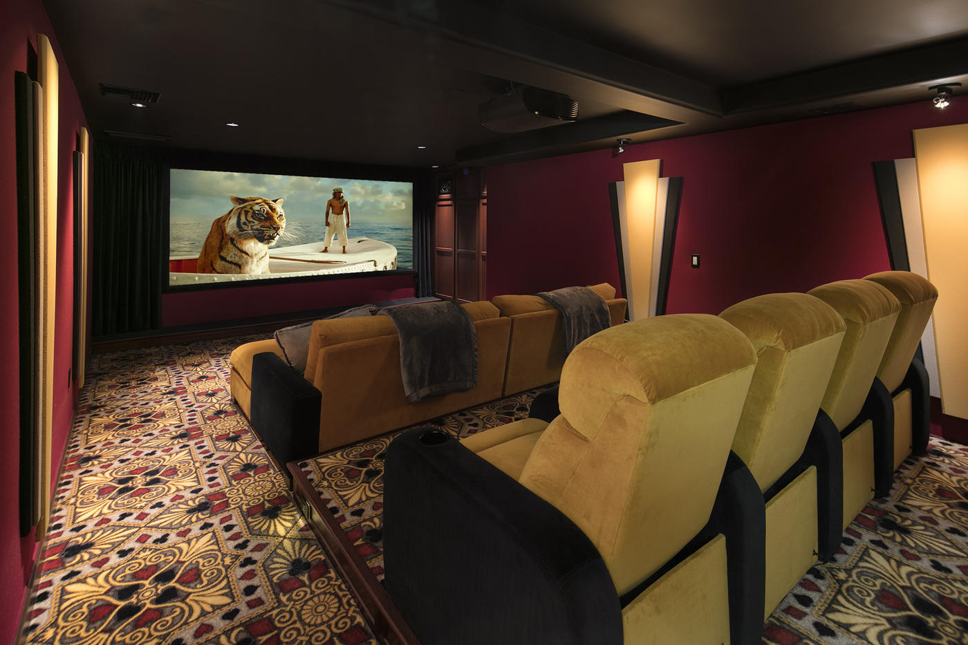 705 Riven Rock Road Montecito, CA 93108 - Photo 19 of 27 Movie Theatre