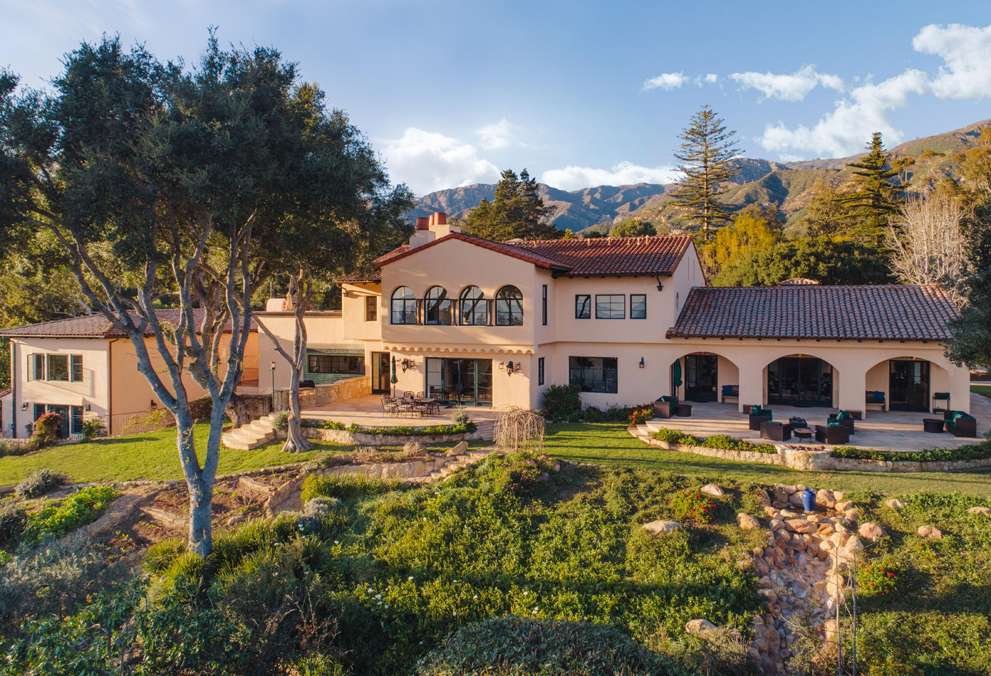 705 Riven Rock Road Montecito, CA 93108 - Photo 23 of 27 Existing paint color - back exterior