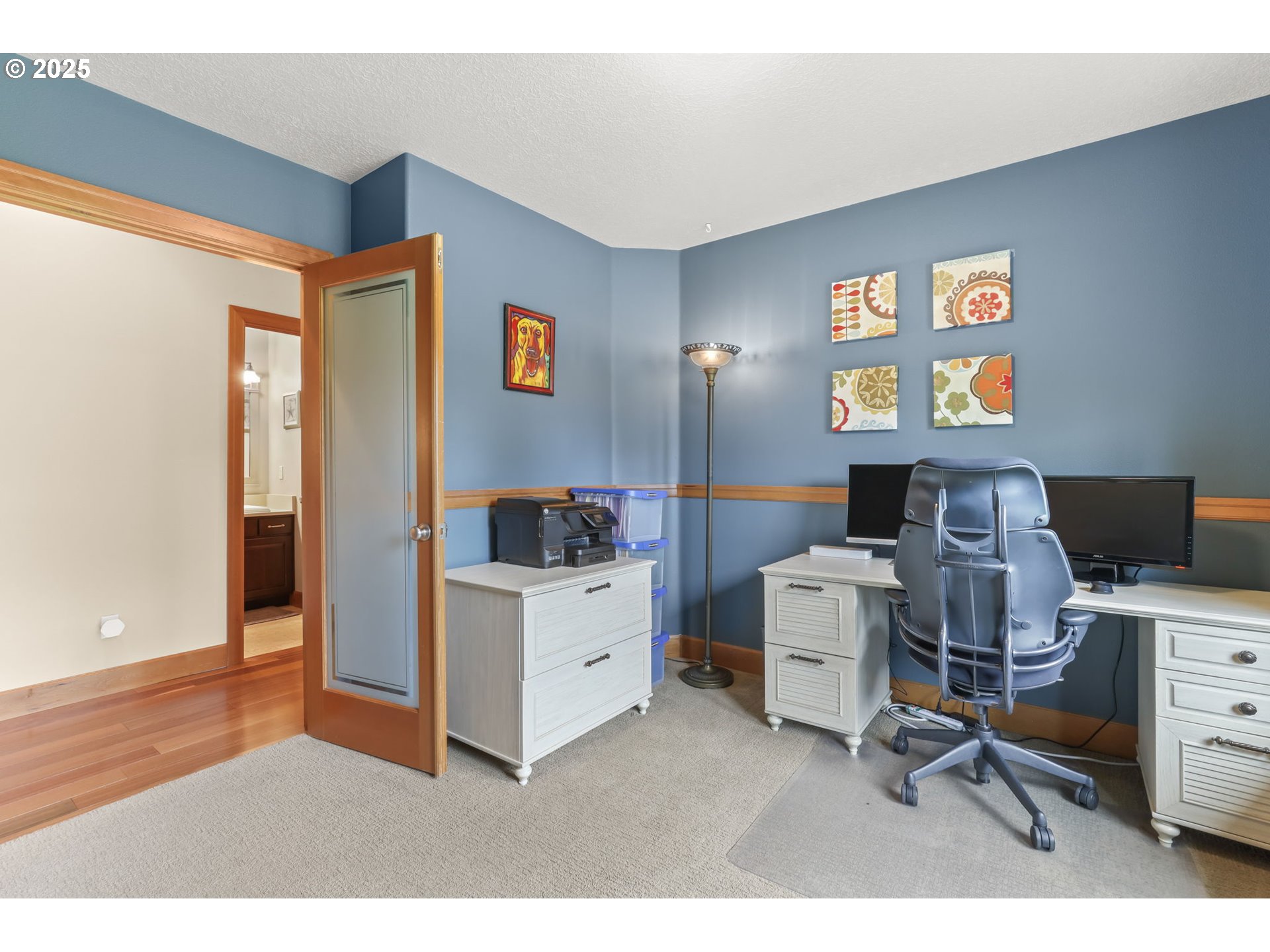 8443 Southeast Orient Drive Gresham, OR 97080 - Photo 18 of 48 a workspace with a bookshelf