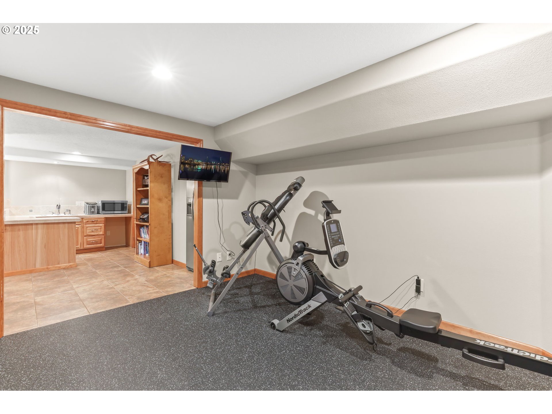 8443 Southeast Orient Drive Gresham, OR 97080 - Photo 35 of 48 a view of a room with gym equipment