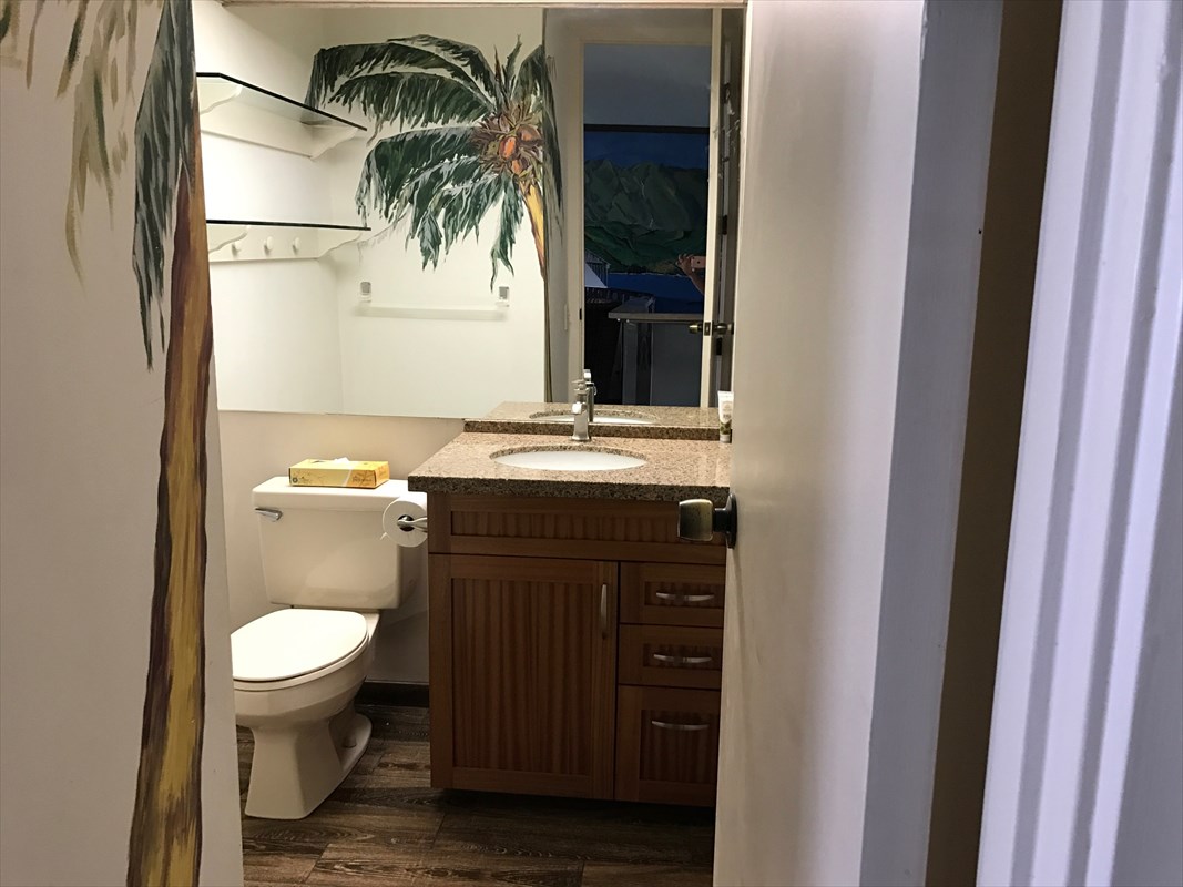 3811 Edward Road, Unit 8204 Princeville, HI 96722 - Photo 8 of 16 a bathroom with a toilet and a sink