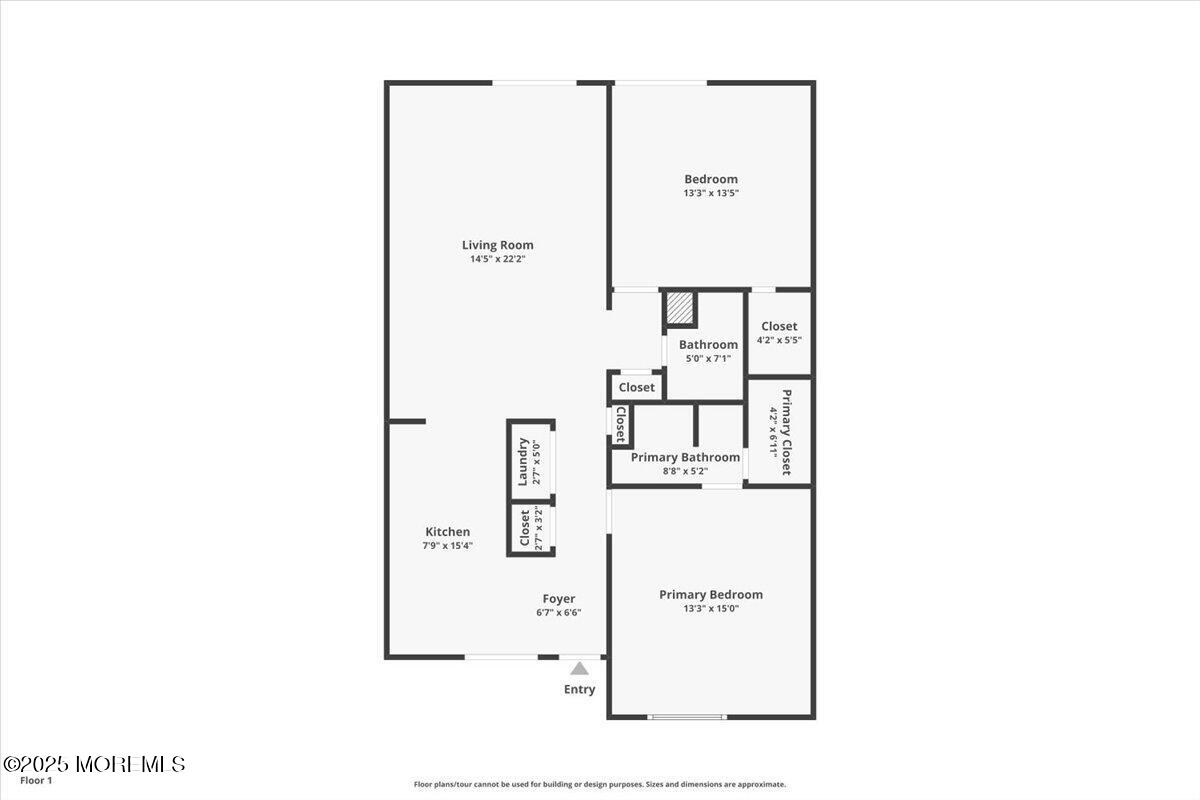 70 Overlook Way, Unit E Manalapan, NJ 07726 - Photo 19 of 21 a picture of a floor plan