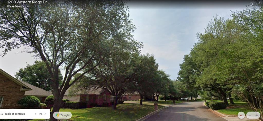 1200 Western Ridge Drive Waco, TX 76712 - Photo 2 of 14 Mature Tree Lined
