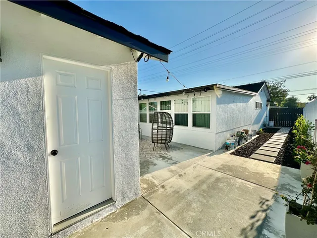 a view of a house with a balcony