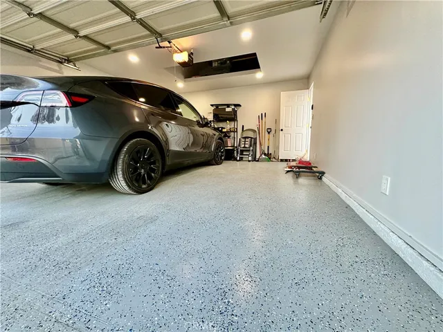a view of car garage