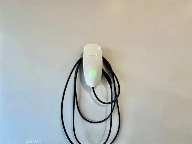 a view of a mirror in a room