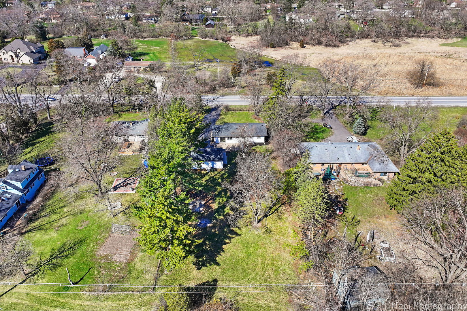 2217 Palatine Road Inverness, IL 60067 - Photo 25 of 28 an aerial view of residential houses with outdoor space