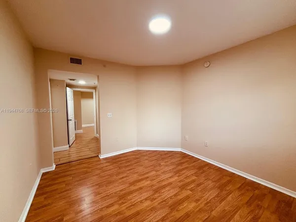 a view of empty room