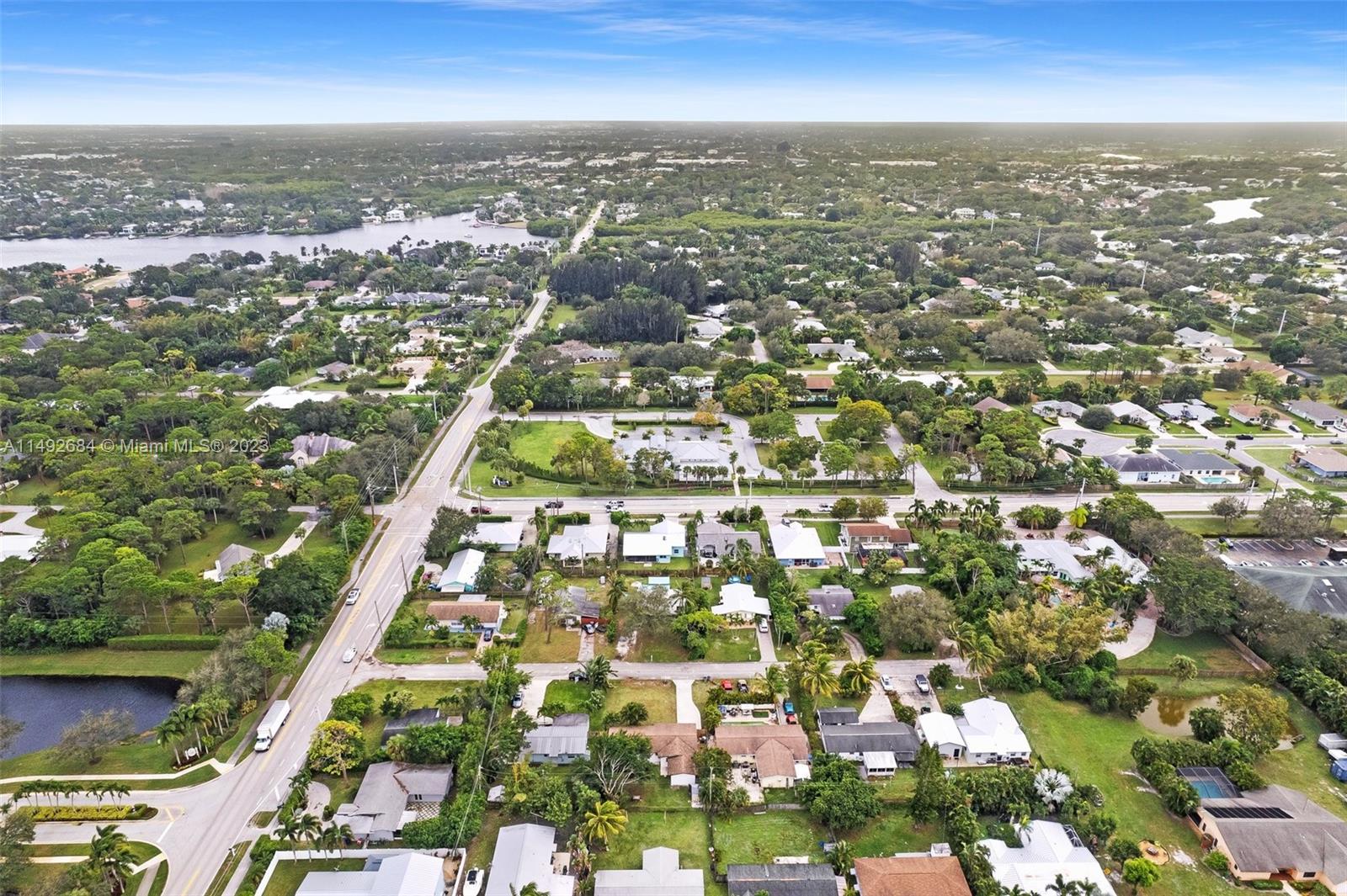5893 Williamson Road Jupiter, FL 33458 - Photo 31 of 31 an aerial view of residential houses with city view