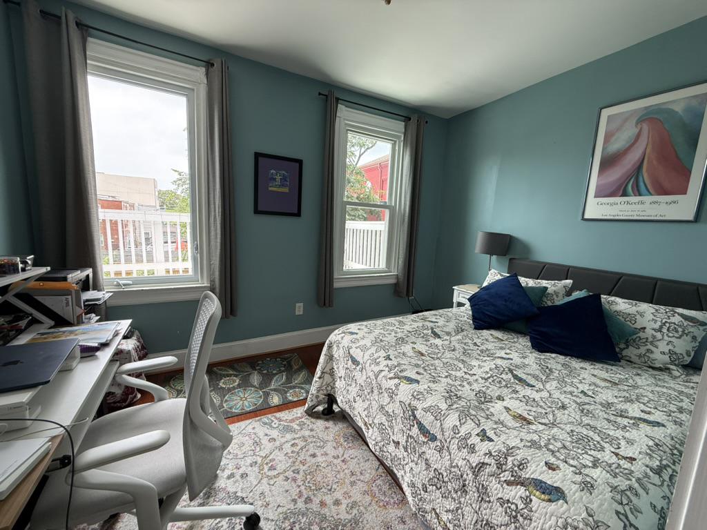 908 11th Street Northeast, Unit A Washington, DC 20002 - Photo 11 of 17 Back Bedroom w/Balcony