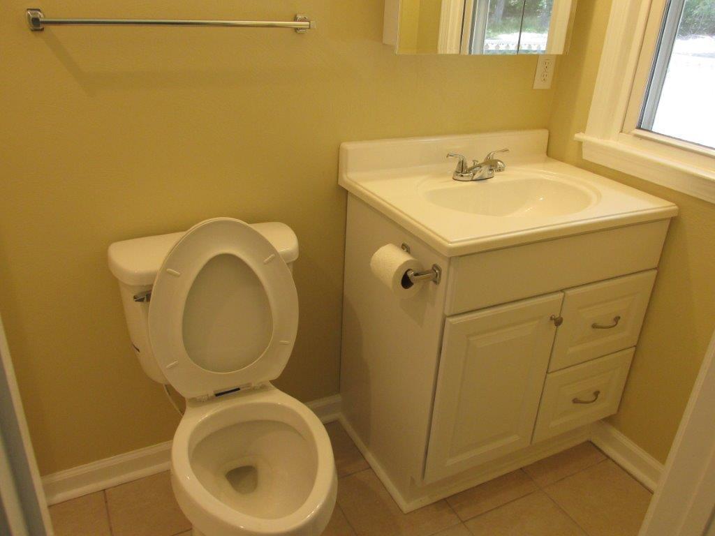 3779 Flatwoods Road Elliston, VA 24087 - Photo 10 of 21 a bathroom with a sink and a mirror