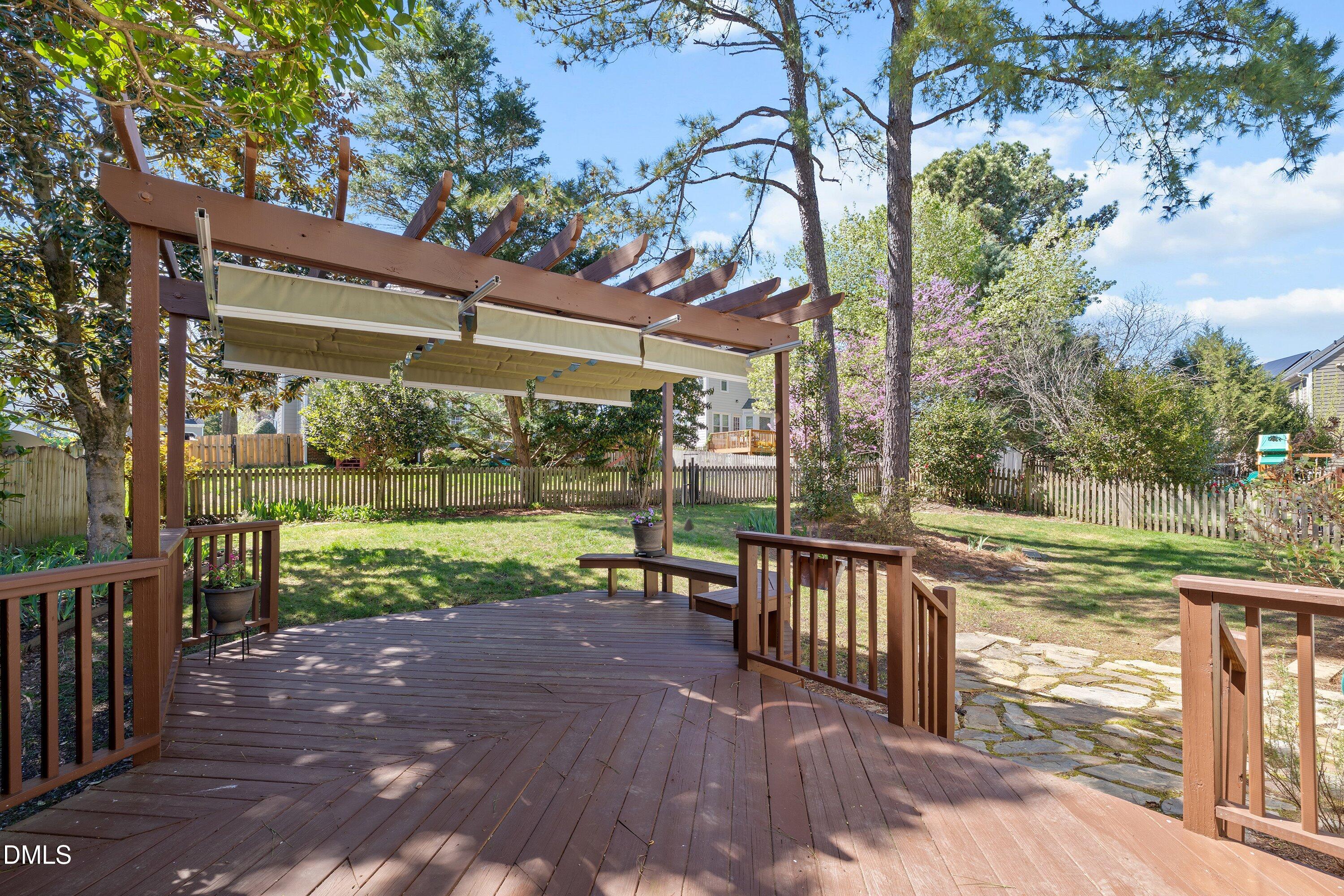 501 Samara Street Apex, NC 27502 - Photo 49 of 77 a view of a house with backyard and sitting area