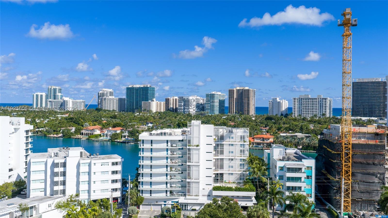 9821 East Bay Harbor Drive, Unit 402 Bay Harbor Islands, FL 33154 - Photo 34 of 34 a view of a city with tall buildings