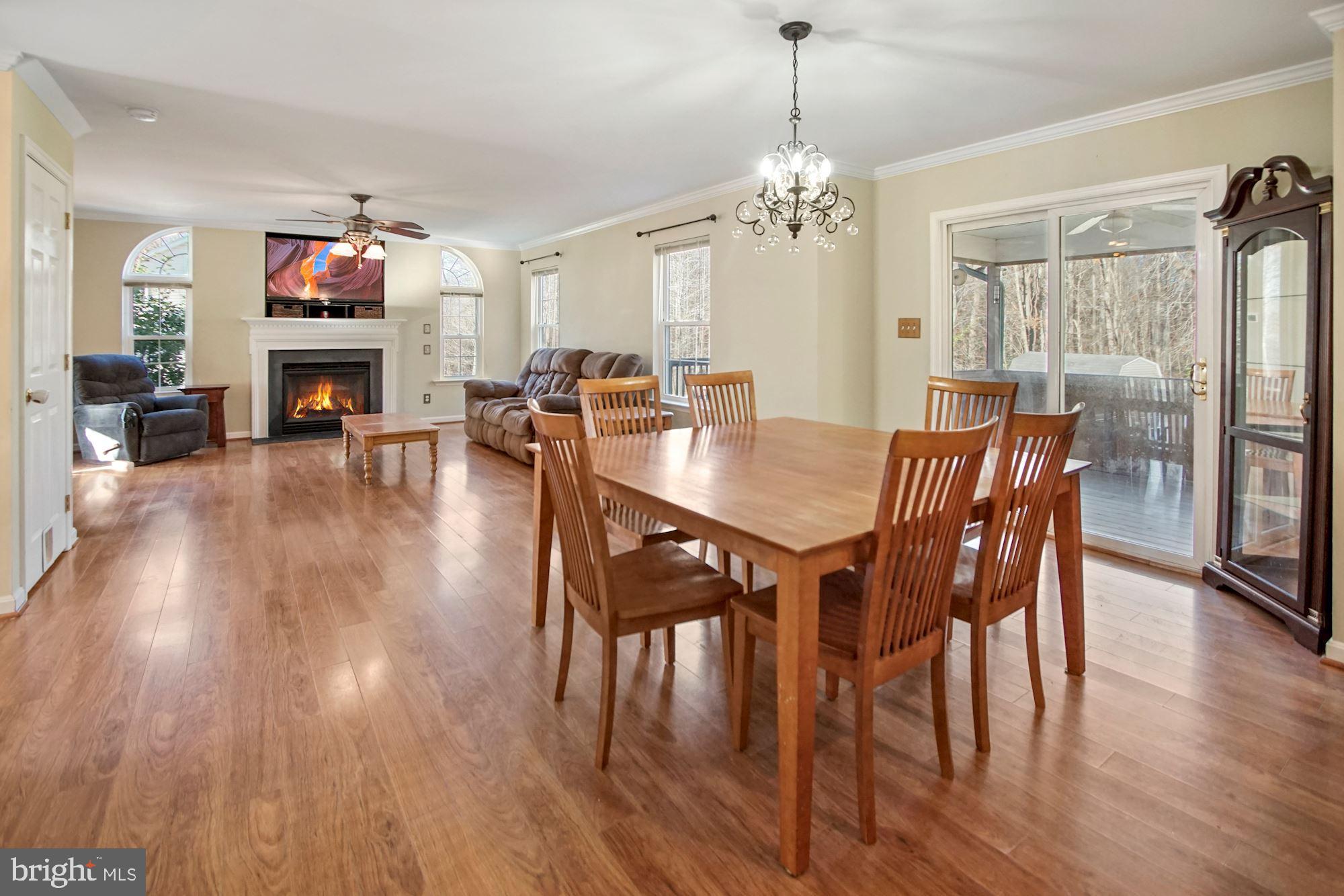1731 Lottie Fowler Road Prince Frederick, MD 20678 - Photo 41 of 41 Open floor plan from kitchen into living area