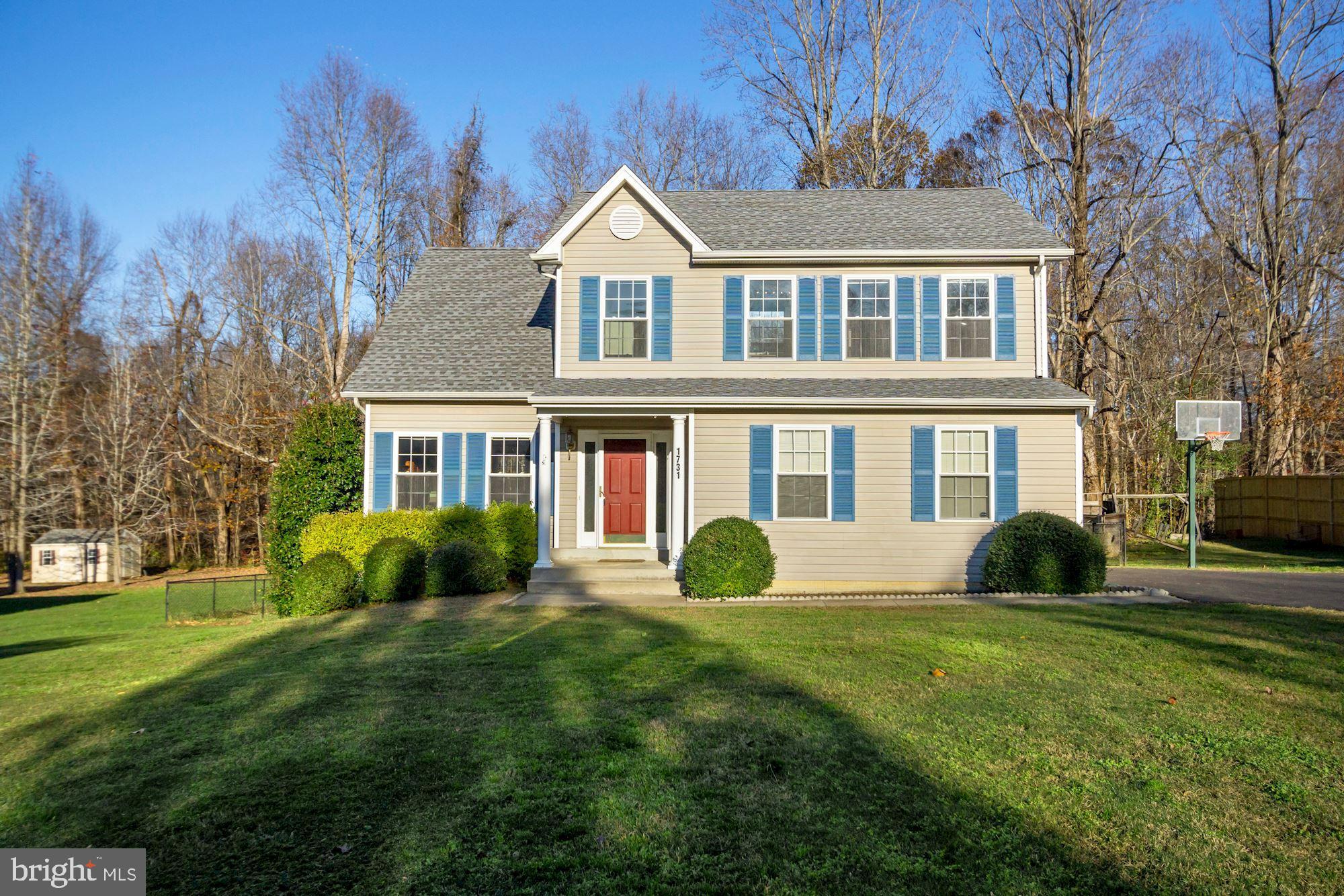 1731 Lottie Fowler Road Prince Frederick, MD 20678 - Photo 3 of 41 Well maintained front garden