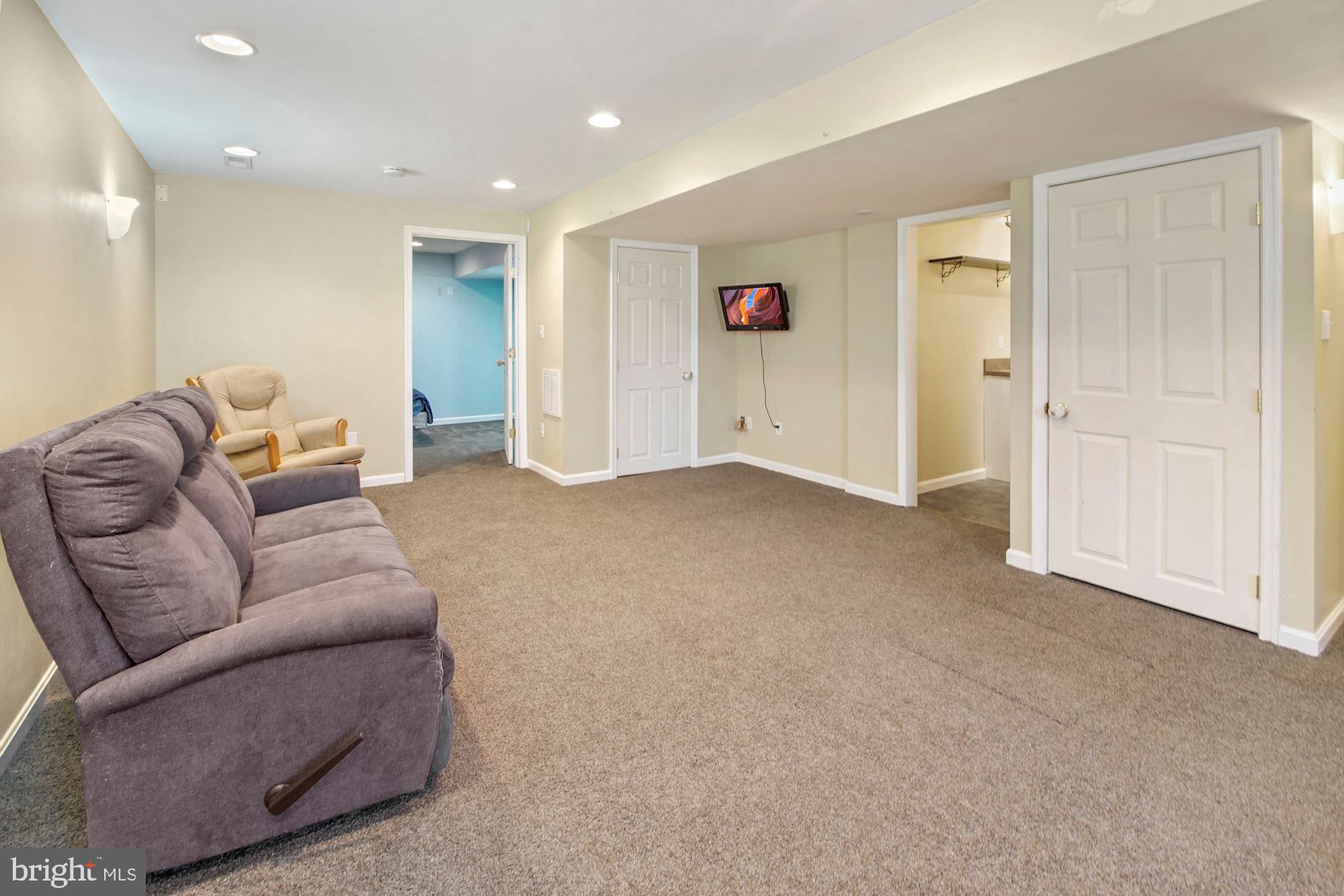 1731 Lottie Fowler Road Prince Frederick, MD 20678 - Photo 25 of 41 Basement with plenty of storage closets