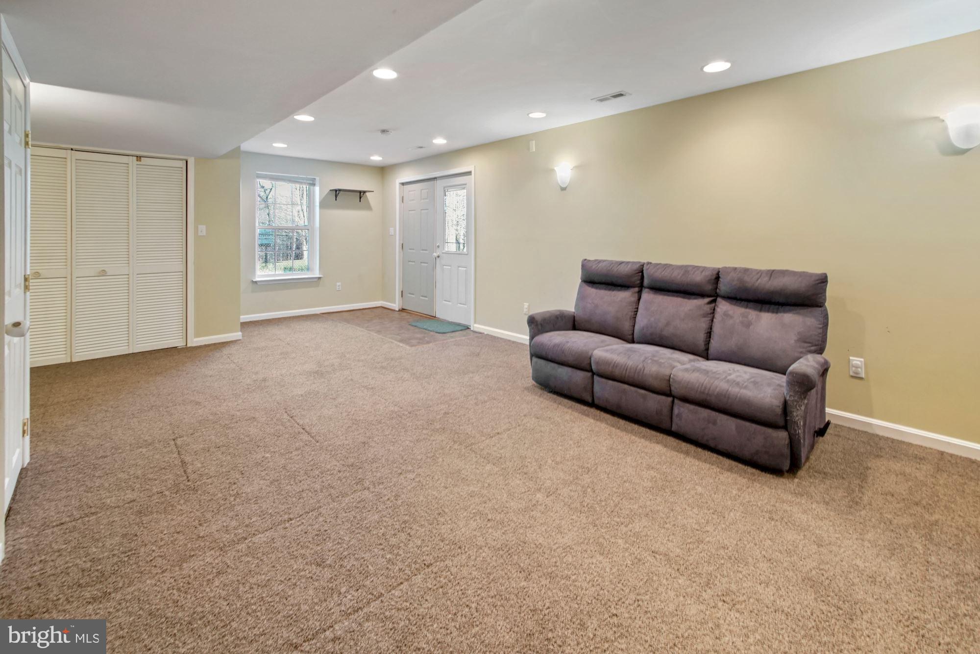 1731 Lottie Fowler Road Prince Frederick, MD 20678 - Photo 28 of 41 Basement with walkout access to backyard