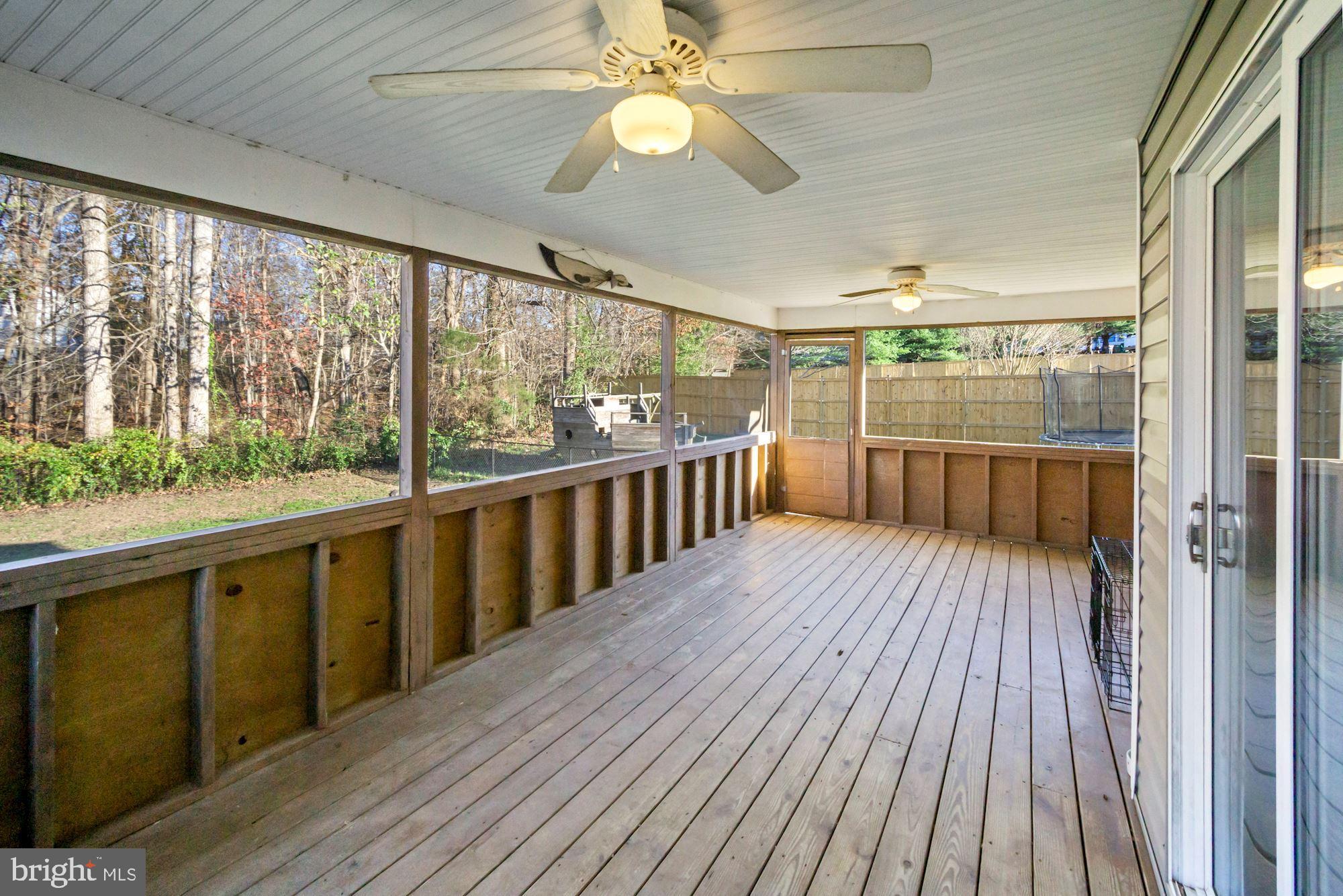 1731 Lottie Fowler Road Prince Frederick, MD 20678 - Photo 38 of 41 Screened porch with electric and fans