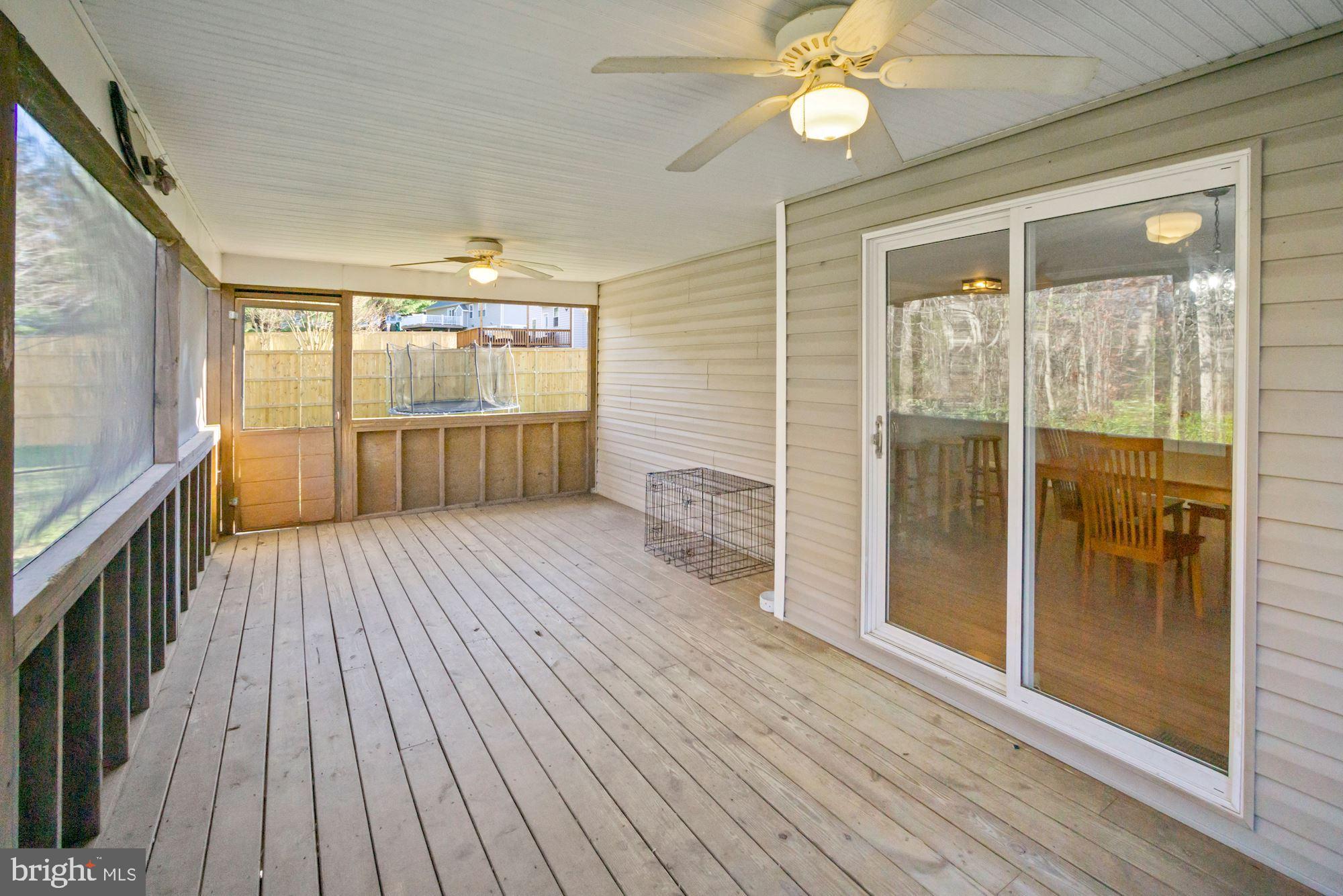 1731 Lottie Fowler Road Prince Frederick, MD 20678 - Photo 39 of 41 Screened porch off of dining room with slider