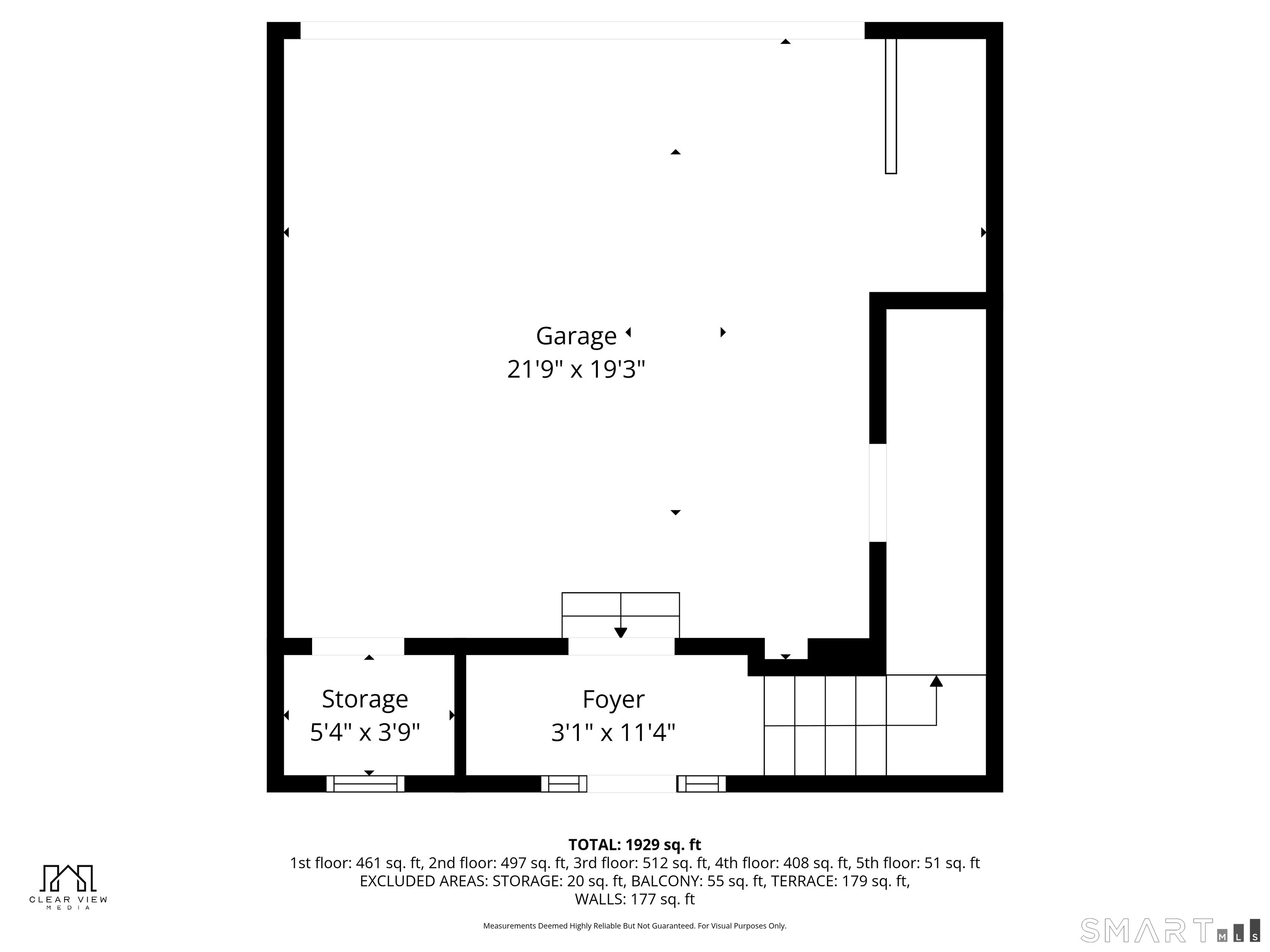 20 3rd Street, Unit 3 Stamford, CT 06905 - Photo 39 of 43 Lower Level floor plan