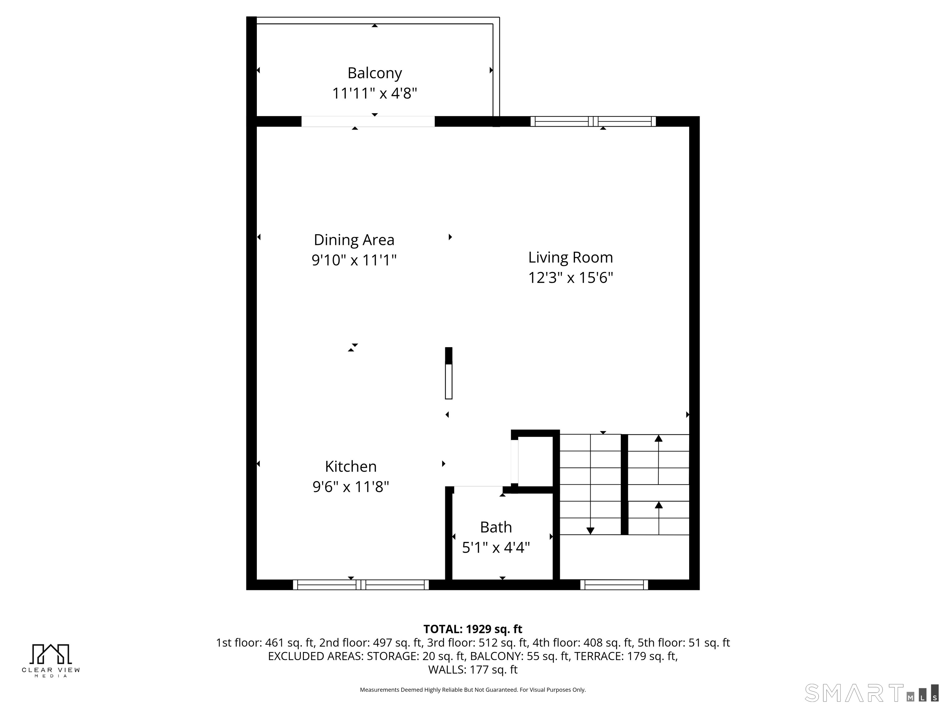 20 3rd Street, Unit 3 Stamford, CT 06905 - Photo 40 of 43 Main Level floor plan