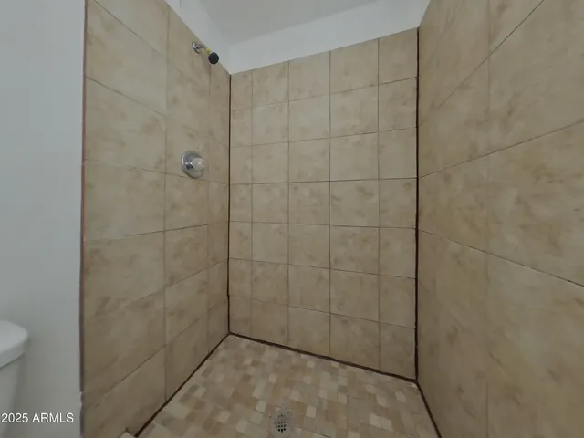 a bathroom with a sink a toilet a mirror and vanity