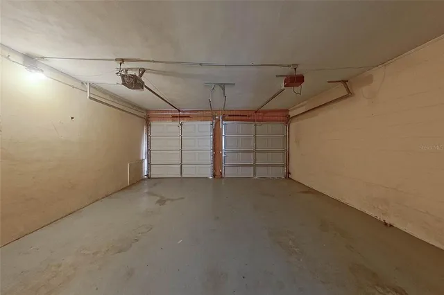 a view of a garden with a bridge