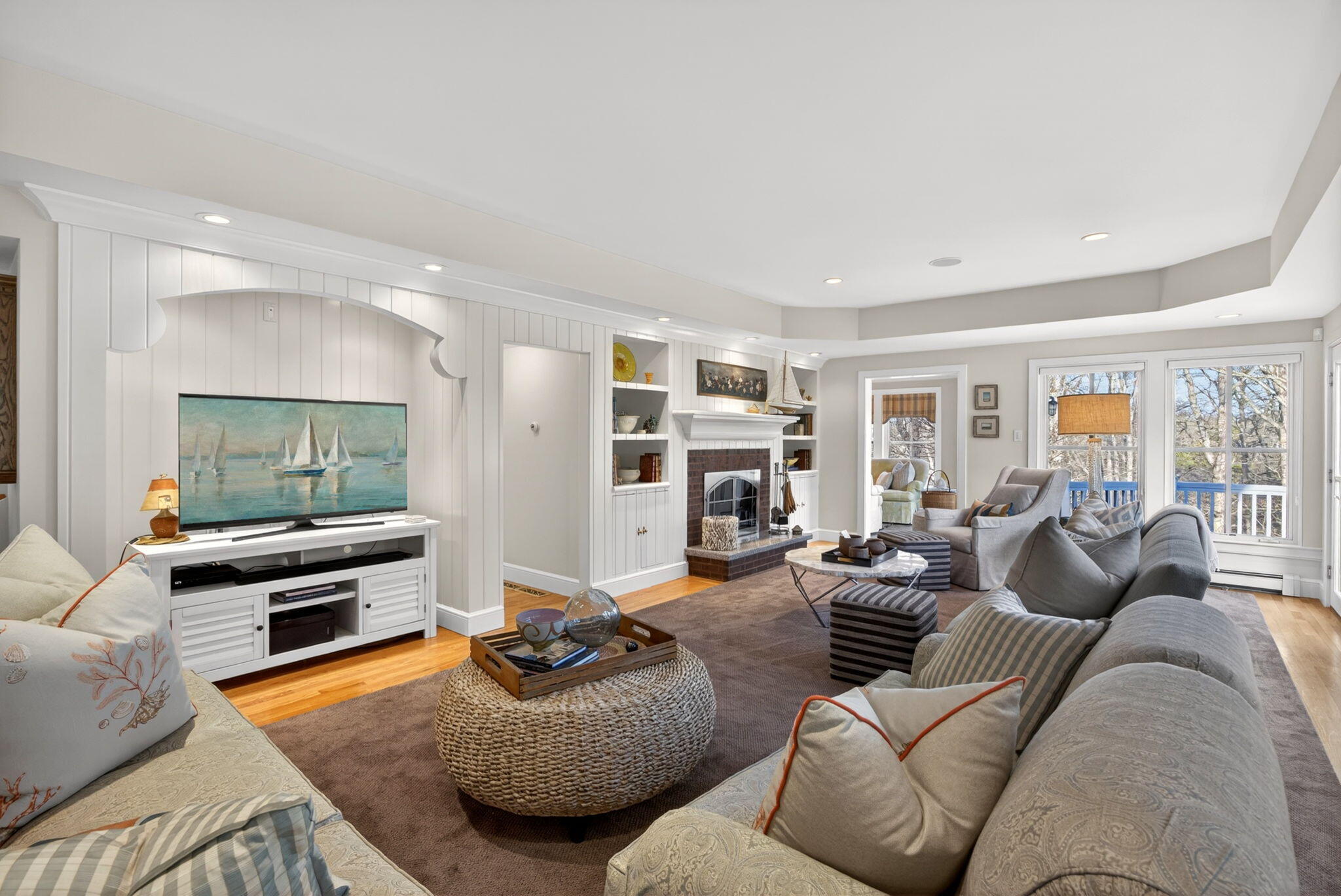 35 Northgate Road North Chatham, MA 02650 - Photo 15 of 75 a living room with furniture and a flat screen tv
