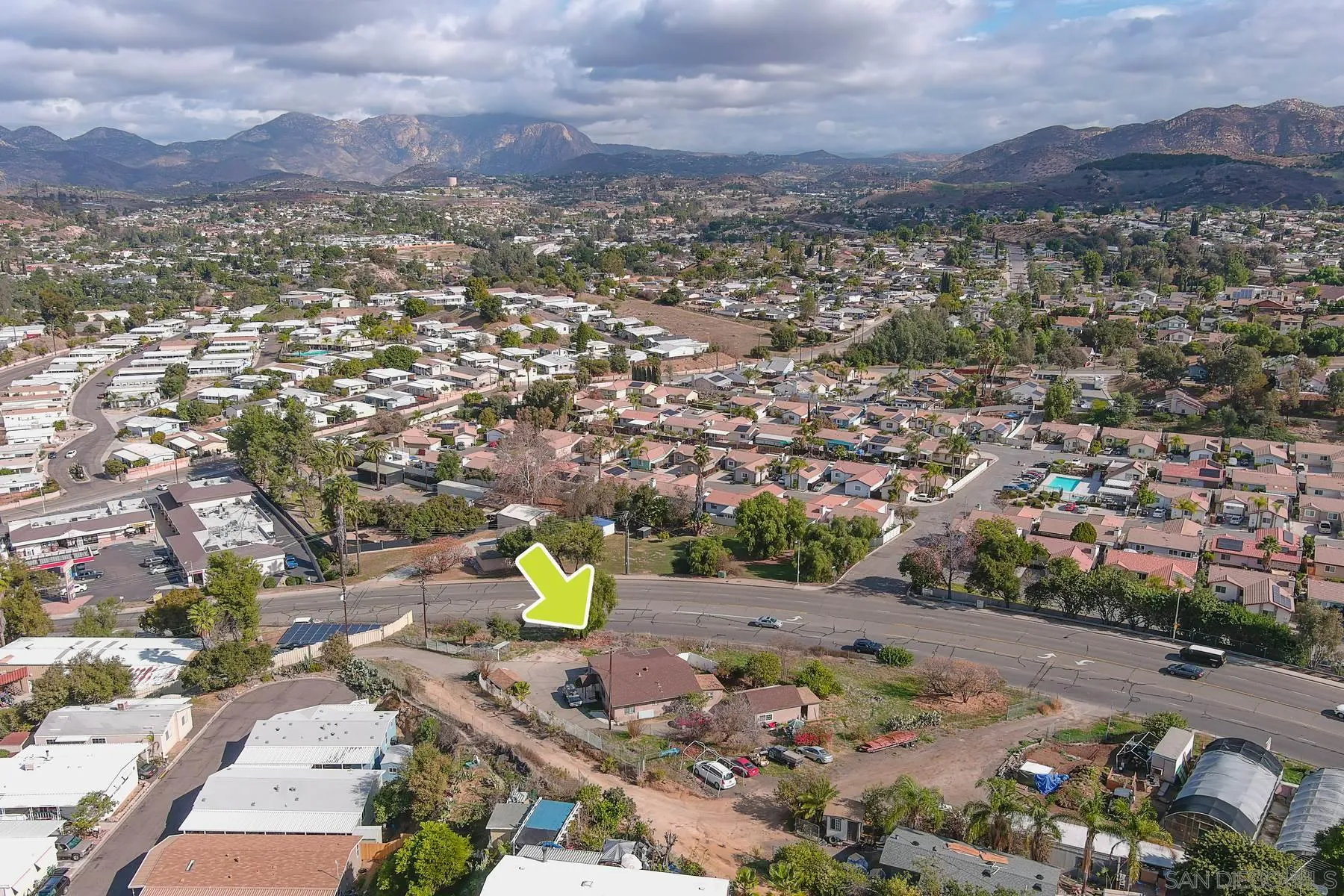 8443 Holsofar Road El Cajon, CA 92021 - Photo 10 of 11 an aerial view of a city