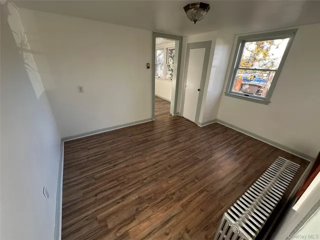 wooden floor in an empty room