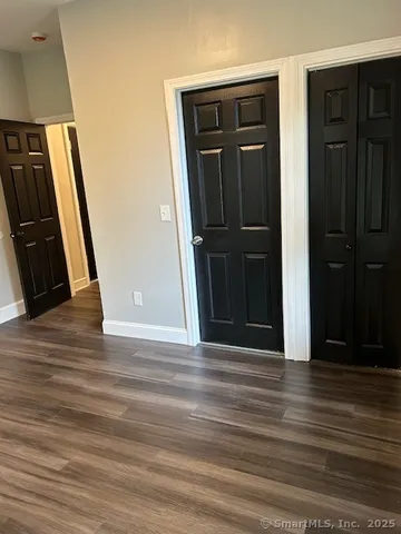 a view of an entryway door