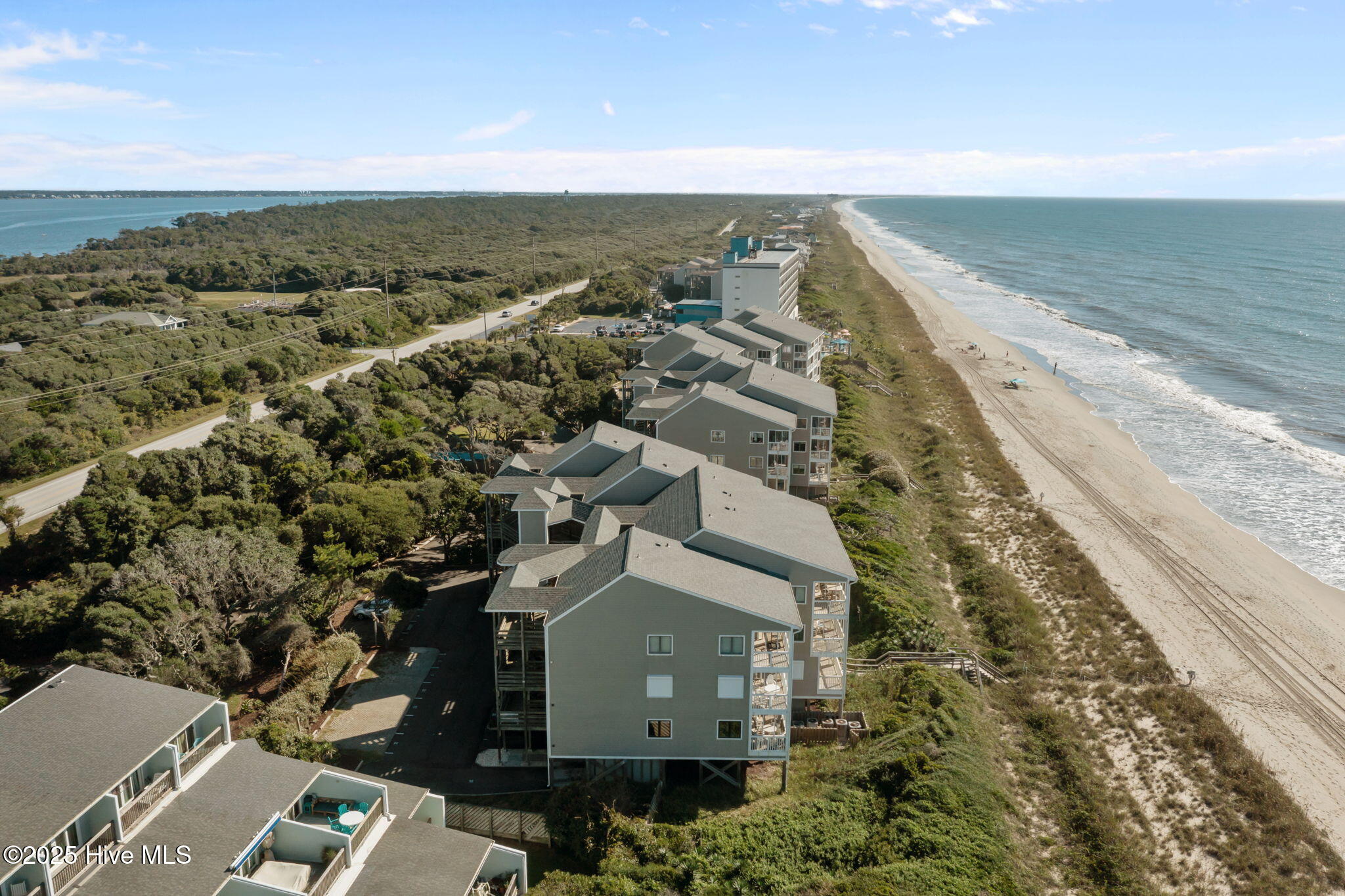 525 Salter Path Road, Unit A4 Pine Knoll Shores, NC 28512 - Photo 33 of 44 Aerial West view