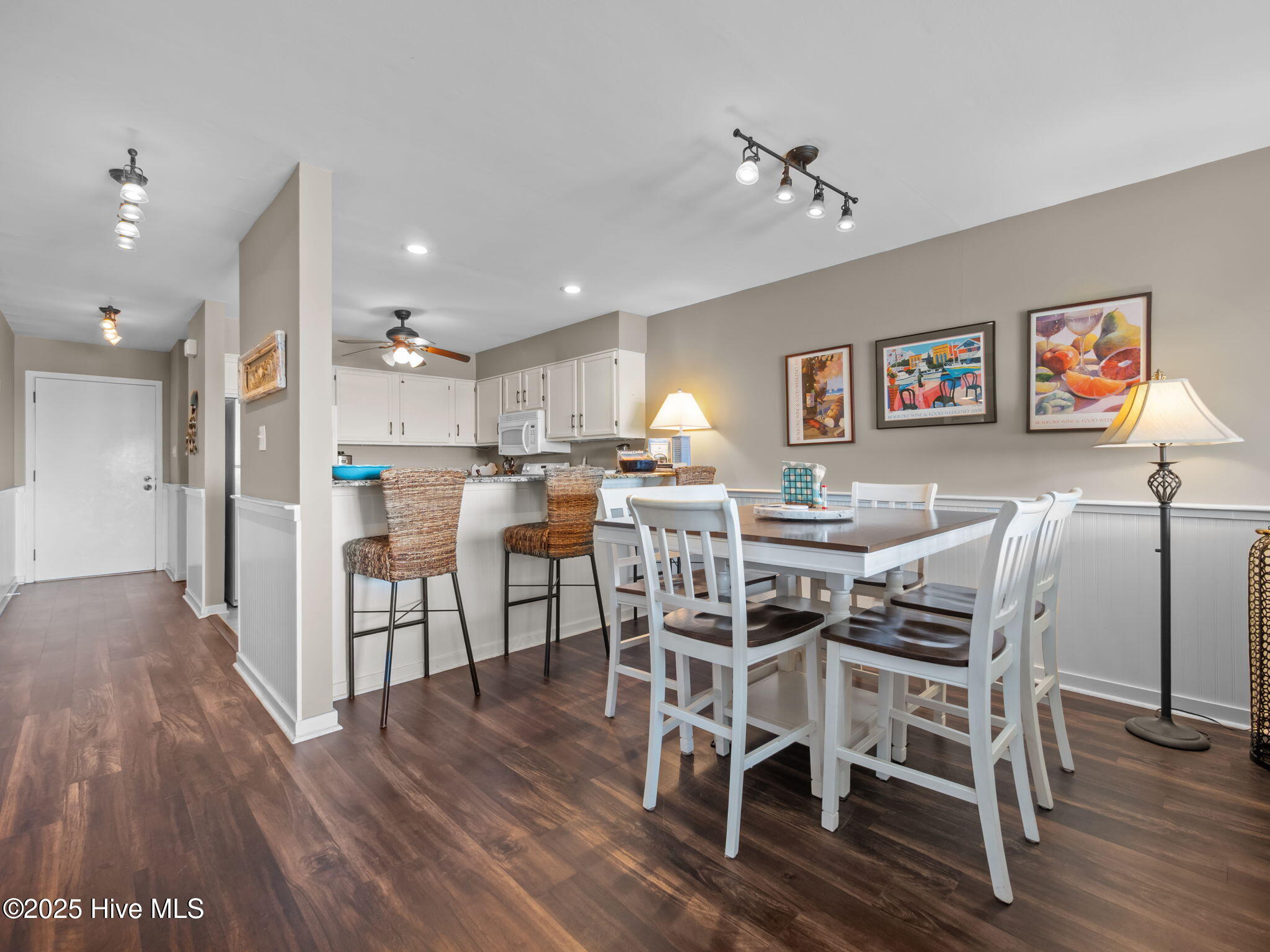 525 Salter Path Road, Unit A4 Pine Knoll Shores, NC 28512 - Photo 8 of 44 Dining room to Kitchen