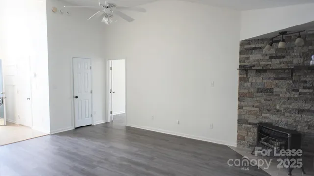 wooden floor in an empty room