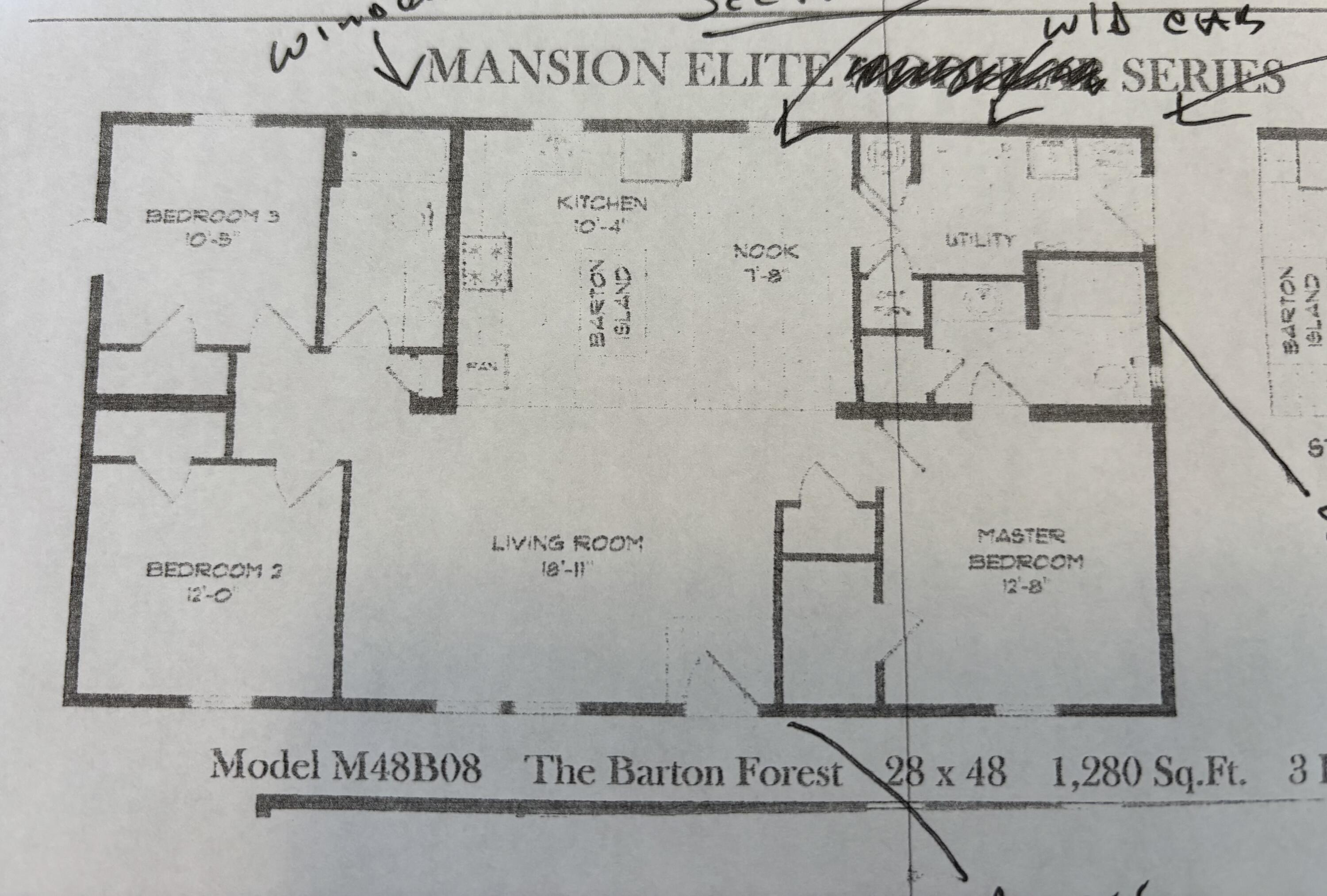 3114 South James Road Baldwin, MI 49304 - Photo 33 of 33 Floor plan