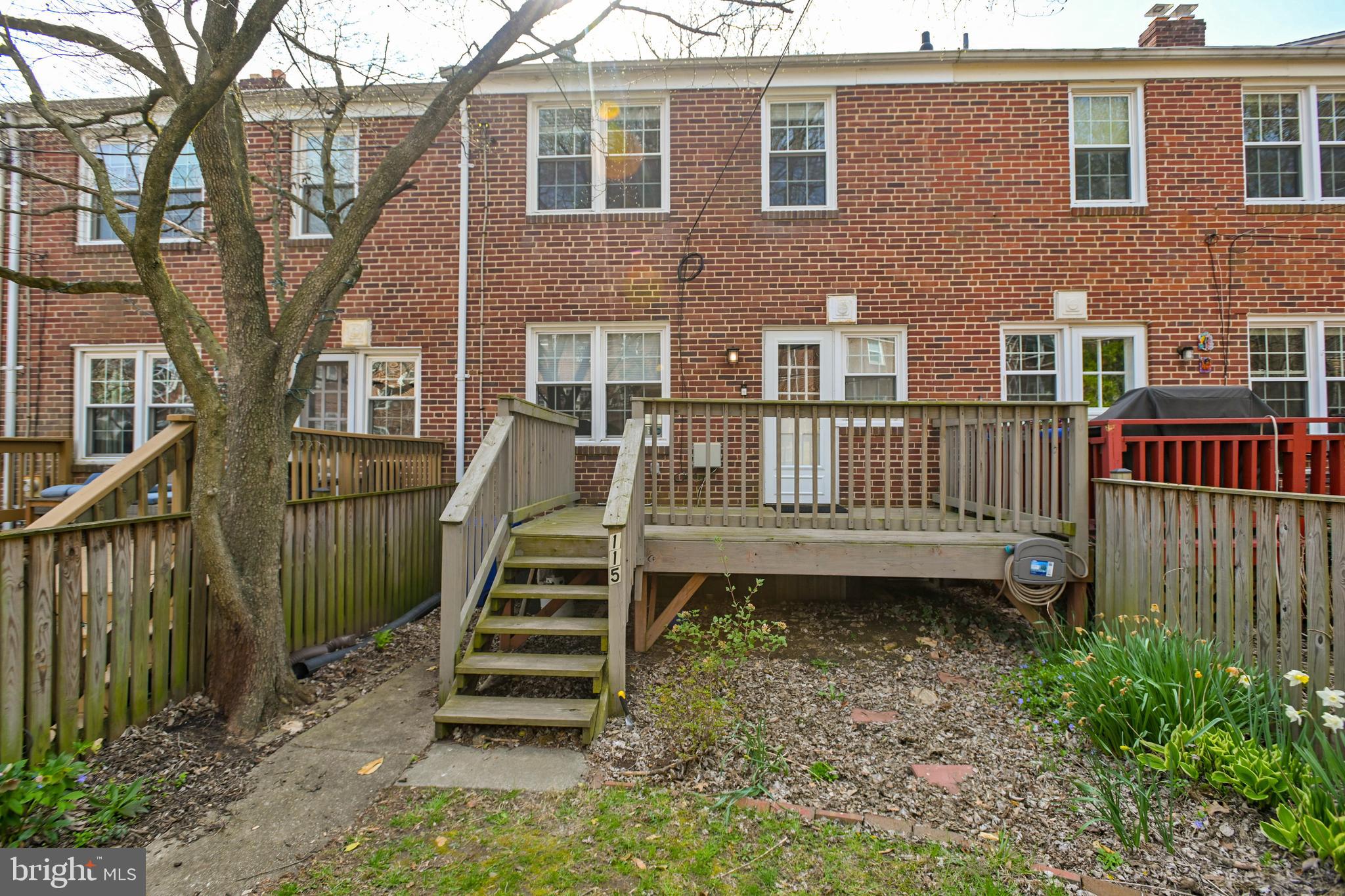 115 Stanmore Road Baltimore, MD 21212 - Photo 39 of 42 Rear Deck