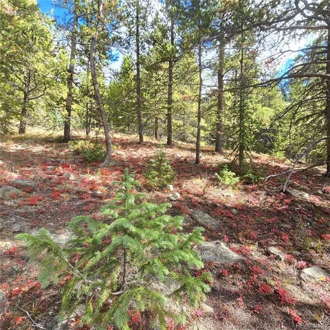 a view of a street with a car parked in front of it