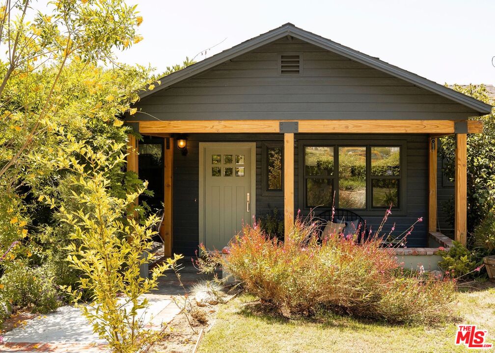 a front view of house