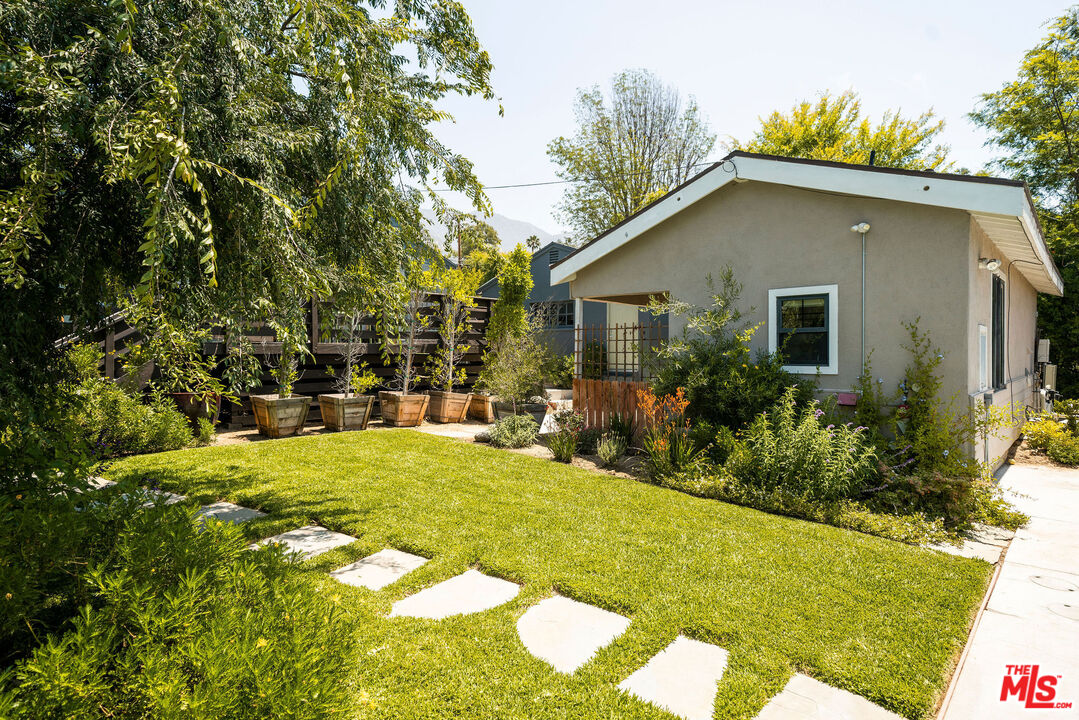 230 Marathon Road Altadena, CA 91001 - Photo 32 of 46 a house view with a garden space