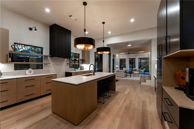 a outdoor space with furniture