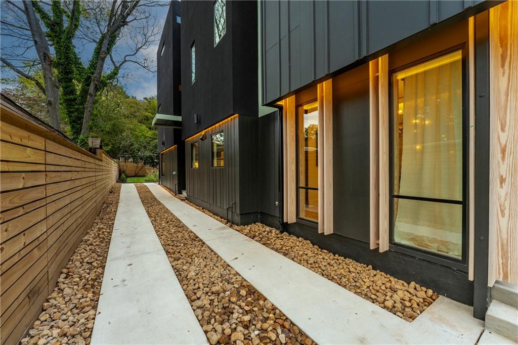 787 Bonaventure Avenue Northeast Atlanta, GA 30306 - Photo 60 of 64 a view of a balcony with door