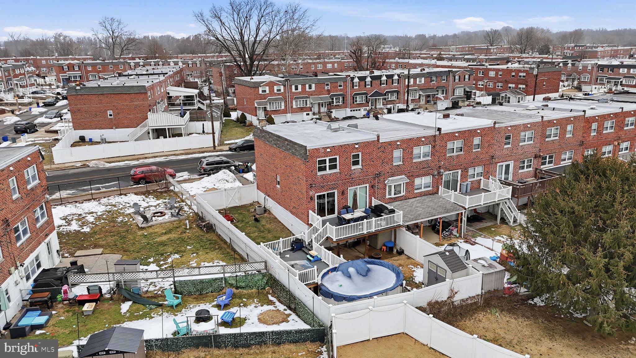 12701 Medford Road Philadelphia, PA 19154 - Photo 33 of 33 Rear view from above